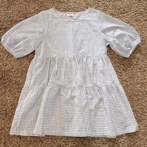 A Bronze Age Baby Blue Dress Size L